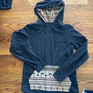 On the byas (pacsun) sweatshirt